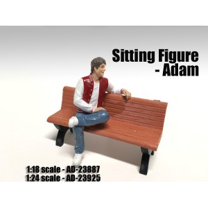 AD-23887 1:18 Sitting Figure - Adam